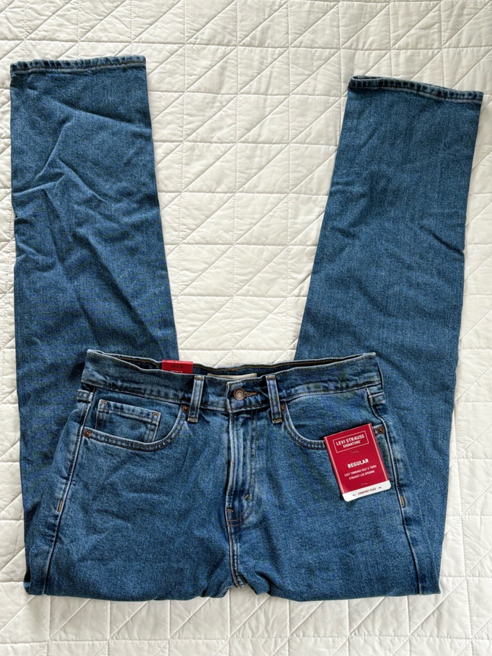 Levi's Men's Regular Fit Straight Leg Jeans Premium Denim NWT Size 29x32